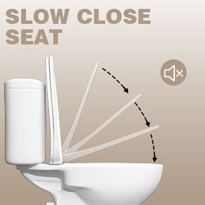 Space-Saving Macerator Toilet with Sewage pump for Restroom MY-FLO500-B PatioZones