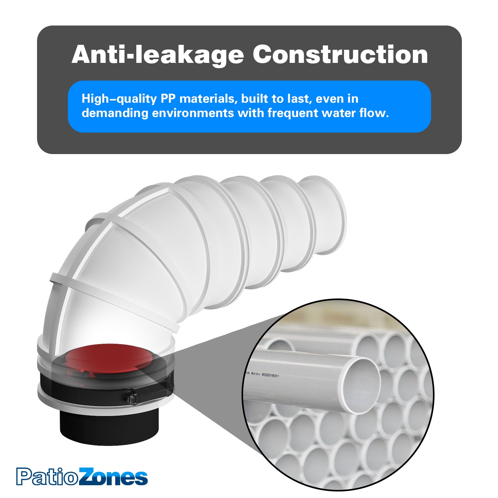 Macerator Pump Check Valve Elbow