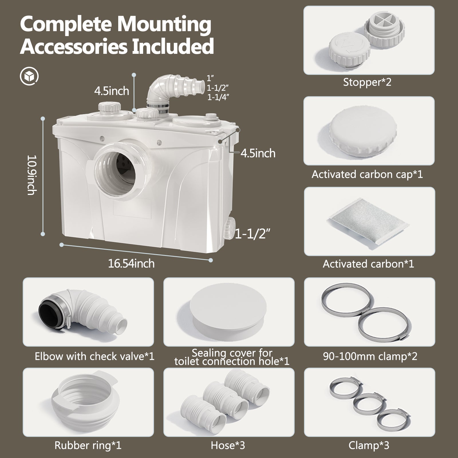 FLO700 PatioZones 700W Macerator Pump