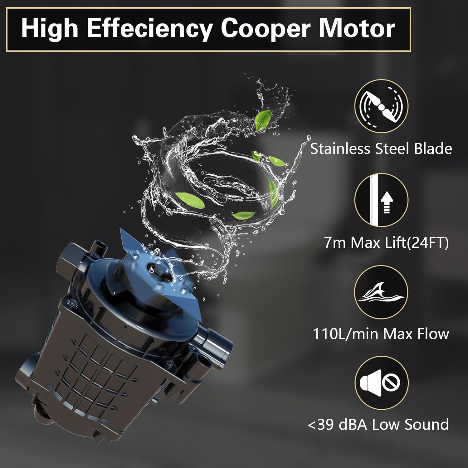 FLO500 PatioZones 500W Macerator Pump