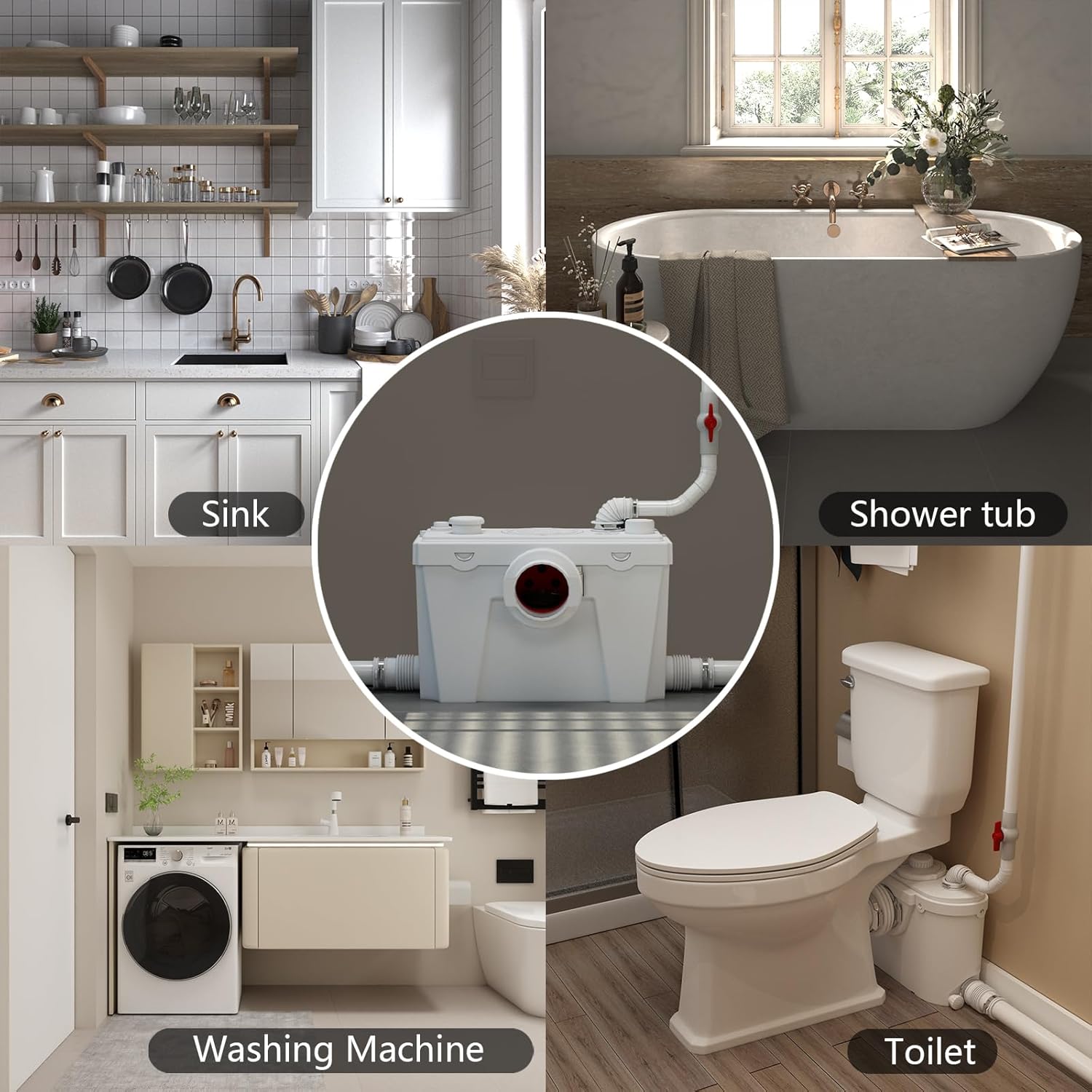 FLO500 PatioZones 500W Macerator Pump