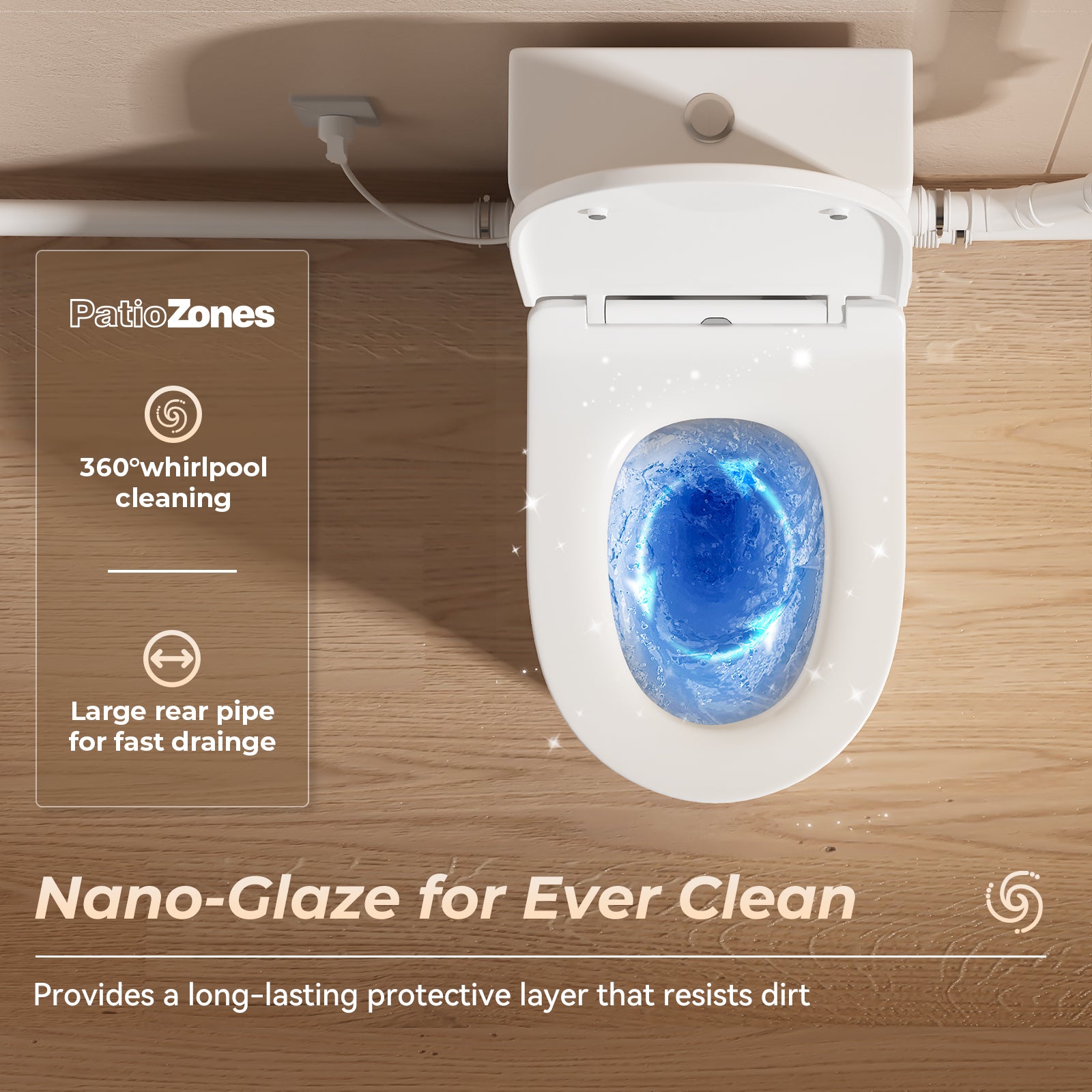 Wholesale Macerator Toilet with Powerful Macerator Pump JLF-FLO700 PatioZones